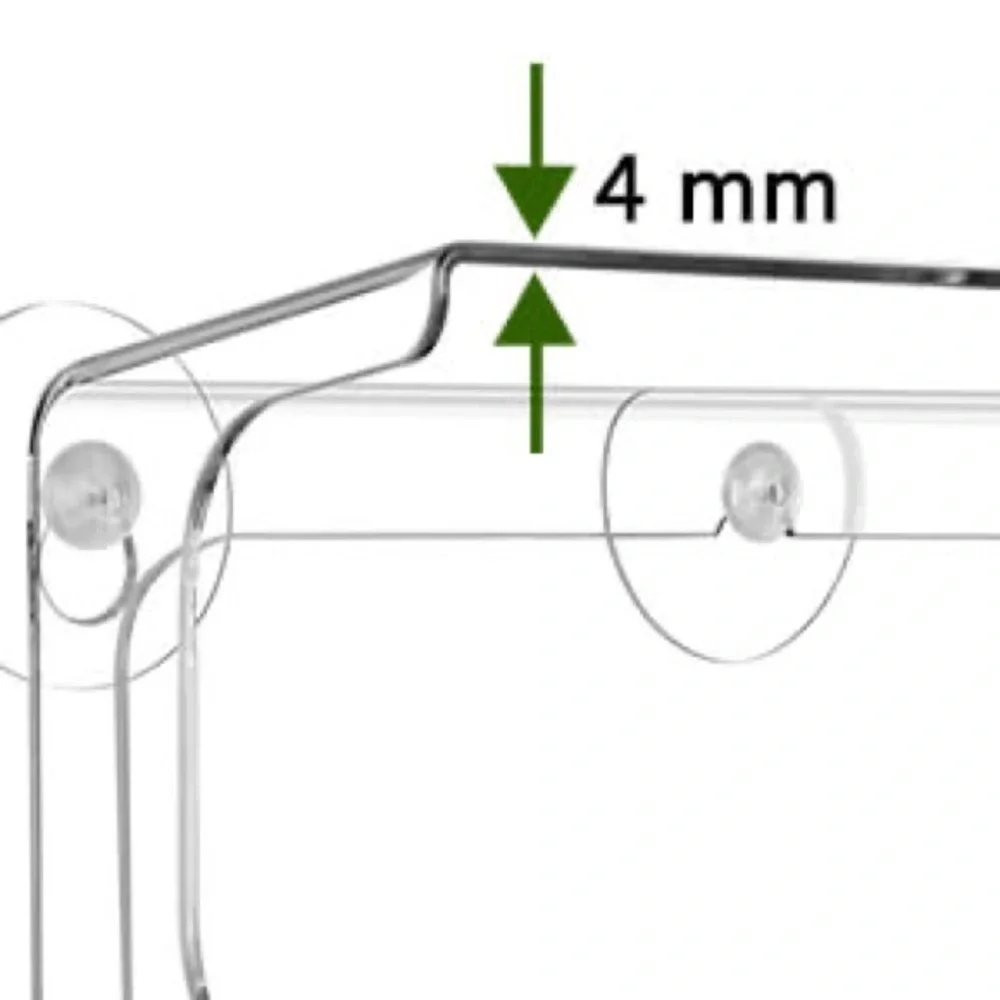 Lujii Window Bird Feeder, Clear, New